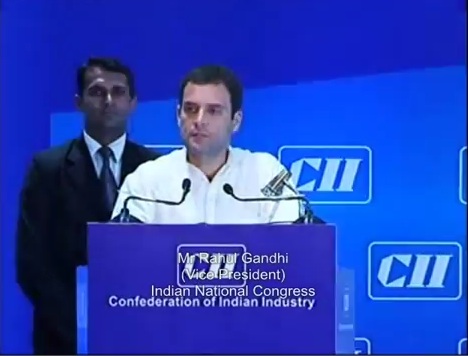 Question & Answer Session by Mr.Rahul Gandhi Vice President, Indian National Congress at CII's AGM and National Conference ,2013