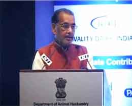 Radha Mohan Singh, Minister of Agriculture, GoI at the inaugural session of the Dairy Vision 2025