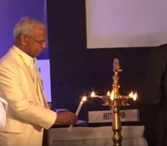 Lighting of the Lamp at the session on ‘Nutritional Security in India-Way Forward’
