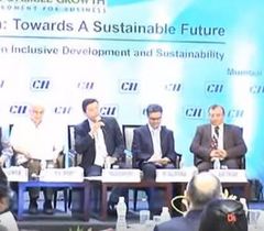 Panel discussion on ‘Business Case for Sustainable Growth in India’