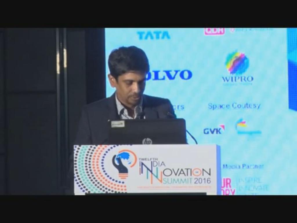Rajesh Kumar, Chair, Yi Bangalore shares his perspective on How can Young India leverage the Start-up Ecosystem at the 12th India Innovation Summit 2016