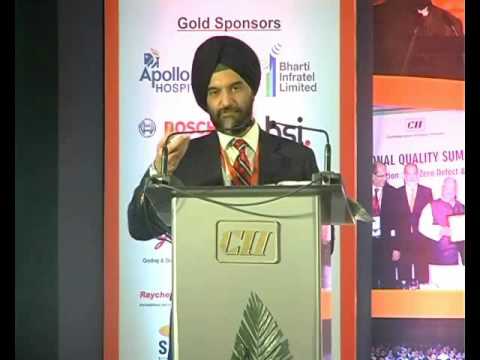 Bhupinder Singh Bhalla, JS, Ministry of Commerce and Industry, GoI shares the government's perspective on Quality