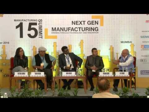 Interaction with the audience at the Panel Discussion on Creating an Innovation Culture