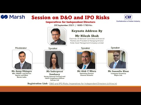 D&O and IPO Risks: Imperatives for Independent Directors
