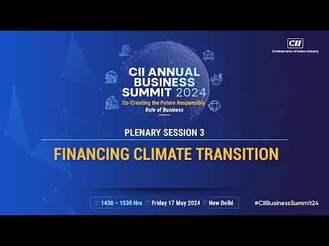 Plenary Session 3: "Financing Climate Transition"