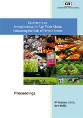 Strengthening the Agri Value Chain in India: Enhancing the Role of Private Sector 