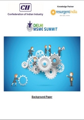 Delhi MSME Summit 2015 - Background Publication