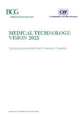 Medical Technology: Vision 2025 – A CII-BCG Report