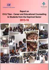 Report - CII Titan career and educational counselling to students from the deprived sector