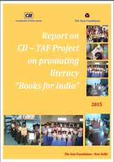 Report on CII - TAF Project on promoting literacy "Books for India"
