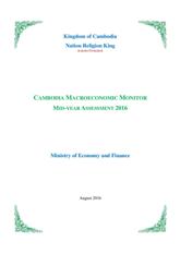 Cambodia Macroeconomic Monitor: Mid-Year Assessment 2016