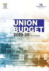 Union Budget 2019 - 20: an Analysis 
