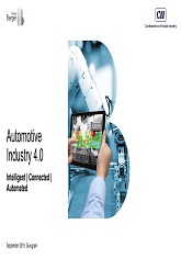 Automotive Industry 4.0 - Intelligent | Connected | Automated 