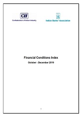 Financial Conditions Index - October - December, 2019