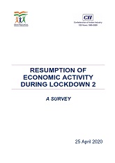 Resumption of Economic Activity During Lockdown 2: A Survey 