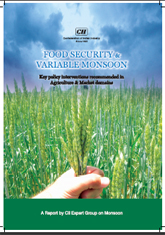 Food security and variable monsoon: Key policy intervention recommended in agriculture and market domains