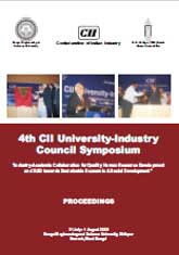 4th CII University Industry Council Symposium [31 July - 1 August 2009: Howrah]: Proceedings